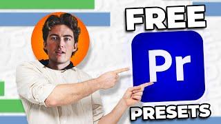 How To Get 5 Free Premiere Pro Presets by Finzar