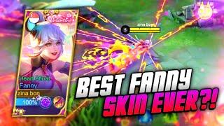 THE BEST FANNY SKIN EVER ?! NEW FANNY VALENTINE SKIN, "HEART AFLOAT" REVIEW | MLBB