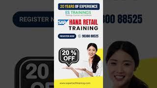 SAP Hana Retail online training