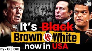 The New Battle - White vs. Brown in USA | MAGA vs. H1B Visa