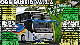 OBB BUSSID V4.3.4 SOUND HINO AK8 ATB SUGENG RAHAYU PELURU MALAM | NUANSA RAMADHAN | Bussid v4.3.4