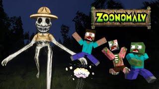 Minecraft Mobs : Zoonomaly Horror Zoo - Minecraft Animation