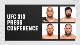 UFC 313: Pre-Fight Press Conference