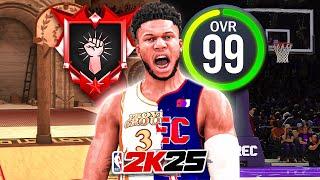 99 GIANNIS ANTETOKOUNMPO is UNSTOPPABLE in RANDOM PROVING GROUNDS/RANDOM REC (NBA 2K25)