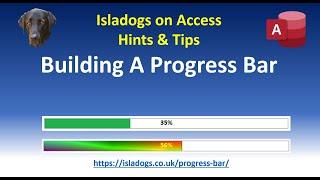 Build A Progress Bar In Access