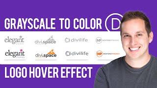 Creating a Grayscale to Color Logo Hover Effect in Divi