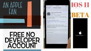 how to install iOS 11 beta free no developer account required