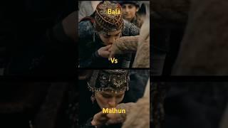 Bala Vs Malhun hatun and their similarities #kurulusosman#balahatunedit#malhunhatun #edit #shorts