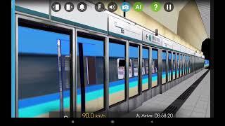 Hmmsim 2 | AEL A Train Departing at Hong Kong Station #shorts