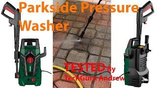 Parkside Pressure Washer PHD 110 F2 TESTING