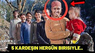 Bu Kadın 5 Erkek Kardeşin Hepsiyle Evli - İlginç Evlilikler!