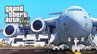 GTA 5 PC - C-17A Globemaster III Simulator Airplane (GTA 5 PC Mods)