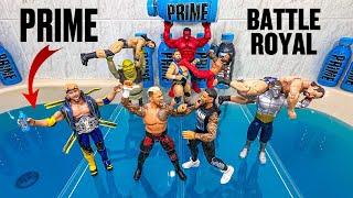 Prime Bathtub Battle Royal WWE Action Figure Match! Multiversal Championship