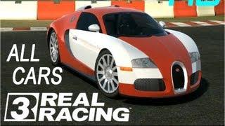 Real Racing 3 - All Cars + Names HD