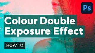 How to Create a Colour Double Exposure Effect in Adobe Photoshop Using an Action