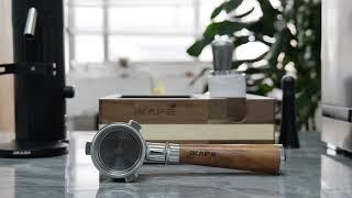 IKAPE Espresso 51mm Bottomless Portafilter Compatible with 51mm Delonghi La Specialista -FEX9335.M