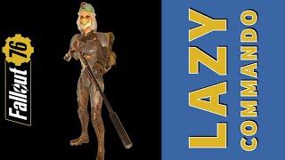 Full Health LAZY Stealth Commando - Fallout 76 Steel Dawn