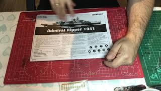 First impressions - Trumpeter 1/350 Admiral Hipper