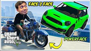 Super Super Face 2 Face Race in GTA5 Online With Friends #gta5online #gaming #pokerface