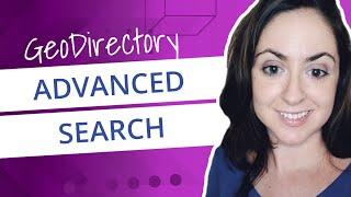 Geodirectory Addon Tutorial: Advanced Search