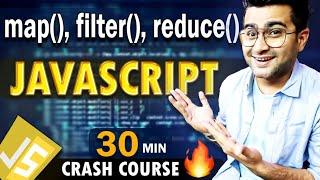 Map, Reduce & Filter Functions in JavaScript | Higher Order Functions  Episode 5
