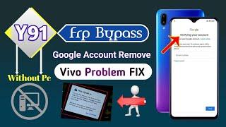 vivo y91 (1816) frp bypass google account | vivo y91 frp bypass latest update remove without pc