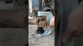 Remove propeller shaft U-joint