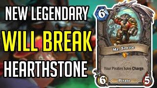 This NEW Legendary will BREAK HEARTHSTONE!!! - Deadmines Miniset