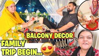 Alhamdulilah Feeling better ️ | Family Trip pe jaa rahe hain | Balcony Decor 