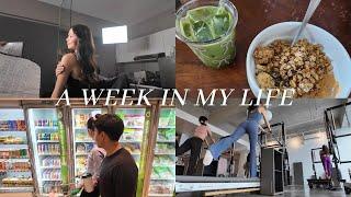 A week in my life: workouts, events, work & good eats  𐙚 ⋆˙⟡