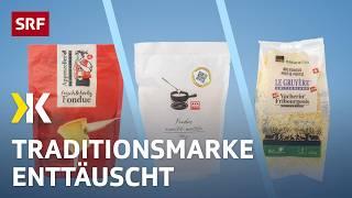 Fondues im Test: Kann Appenzeller Käse mit Moitié-Moitié mithalten? | 2024 | Kassensturz | SRF