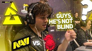 Perfecto is not happy! TeamSpeak NaVi vs Into the Breach - BLAST.tv Paris Major 2023