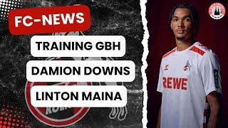 1. FC Köln Training am GBH | Downs angeschlagen? | Linton Maina