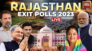 Rajasthan Exit Poll 2023 LIVE | Opinion Poll Updates On Rajasthan Elections | India Today News Live