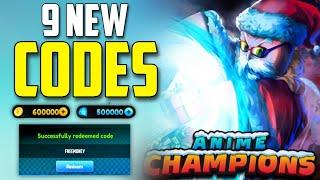*NEW* ALL WORKING CODES FOR ANIME CHAMPIONS SIMULATOR 2023! ROBLOX ANIME CHAMPIONS SIMULATOR CODES