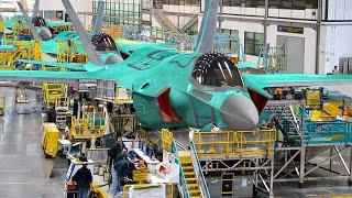 Inside Secret Billion $ US Factories Producing Most Advanced Aircraft