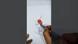  Beautiful Rose Drawing Tutorial Easy and simple #art #drawing #tutorial