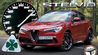 2019 Alfa Romeo Stelvio Quadrifolgio (510 KM) | V-MAX, przyspieszenie, spalanie, prezentacja. | 4K