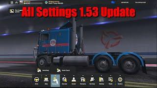 1.53 Update All Settings Graphics, Audio, Controls Keys & Buttons