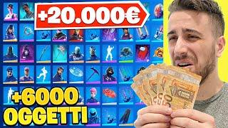 Vi MOSTRO il Mio ARMADIETTO con +6.000 OGGETTI! *OG SKIN* Fortnite ITA!