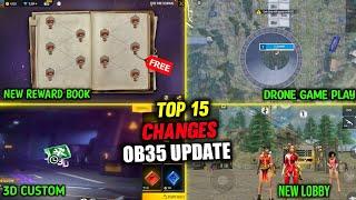 Top 15 BIG SHOCKING CHANGES INDIAN FREE FIRE  OB35 UPDATE #2