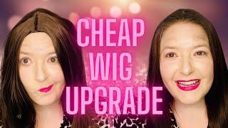 Make CHEAP wigs look more EXPENSIVE! $15 Synthetic Wig looks REALISTIC