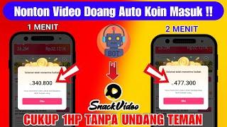 CARA CURANG MENDAPATKAN JUTAAN KOIN SNACK VIDEO TANPA UNDANG TEMAN - TRIK NUYUL SNACK VIDEO TERBARU