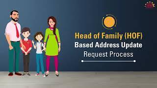 Easy guide to update HOF based address DOB |through myAadhaar portal update aadhar card #aadhar #hof