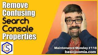 Remove Confusing Google Search Console Properties  MM Live Stream #116