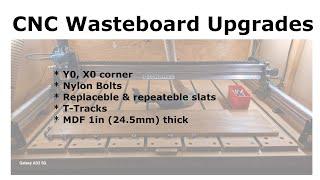 CNC Wasteboard Upgrade/Update - English