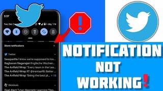 Fix Twitter Notification Not Working Problem on Android | Lock and Home Screen Notification Issue