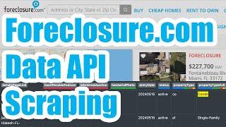 No-Code Foreclosure.com API Data Scraping with HAR Files