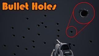 How To Create Bullet Holes - Unreal Engine 4 Tutorial