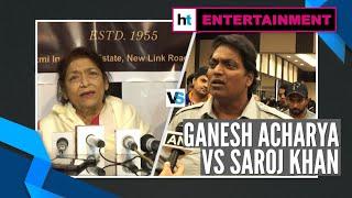 Watch: Saroj Khan Vs Ganesh Acharya over Cine Dancers Association